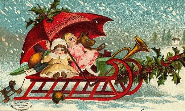 HIVER et NOEL : cartes anciennes 