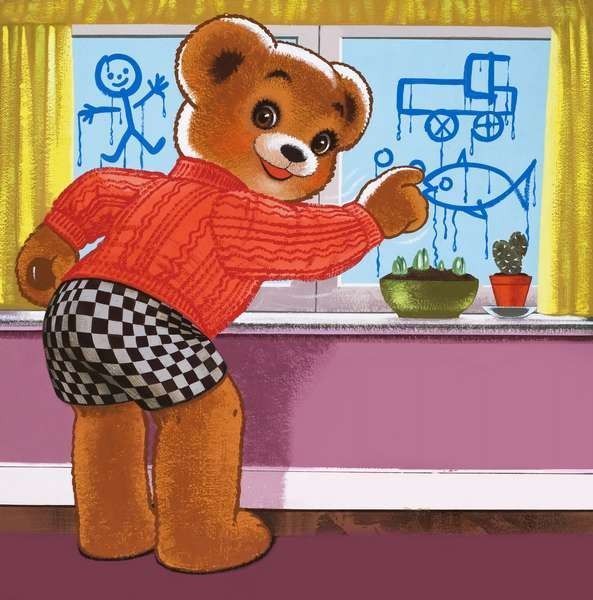 Mignonnes illustrations Teddy bear 