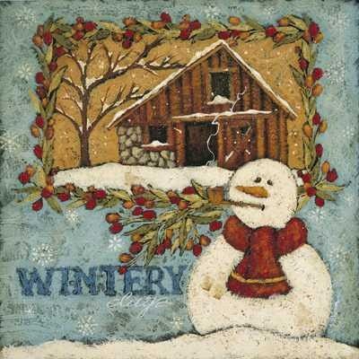 Hiver & Noel  country & folk art B