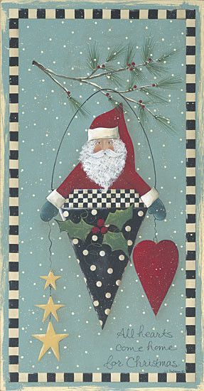 HIVER & NOEL country & folk art serie C