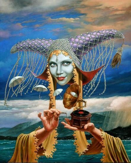 Art surrealiste de Michael Cheval