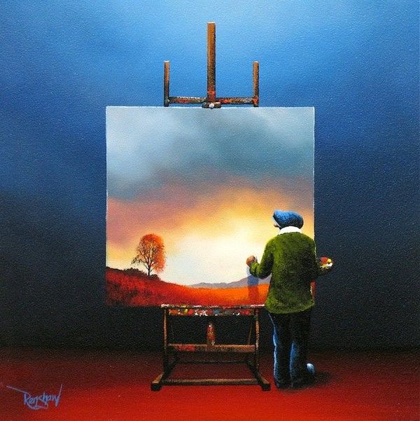 12-Beaux tableaux de David Renshaw