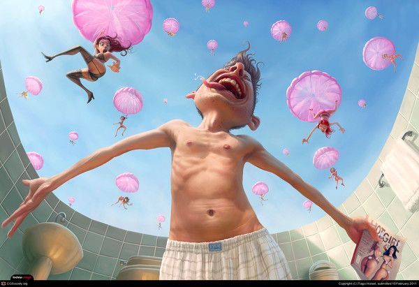 Tableaux art digital divers artistes  2   de  Tiago Hoisel 