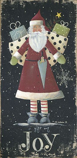 HIVER & NOEL country & folk art serie C