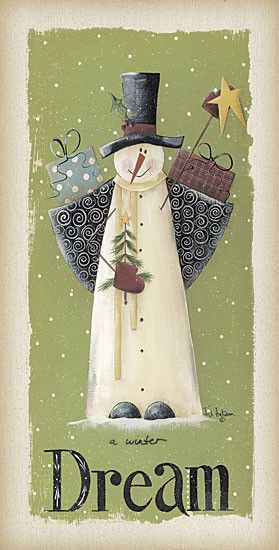 HIVER & NOEL country & folk art serie C