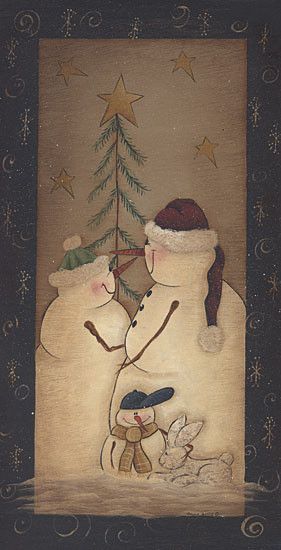 Hiver & Noel  country & folk art B