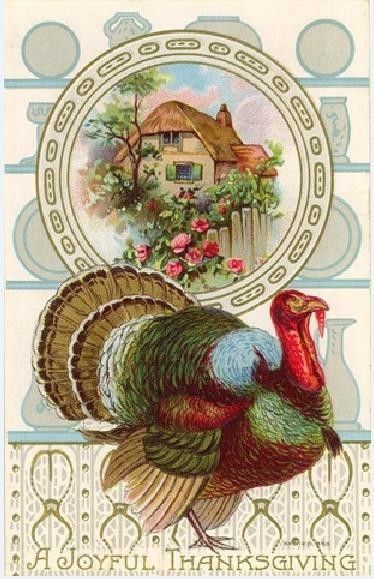 15- Cartes vintage A ( fêtes diverses) :Thanksgiving