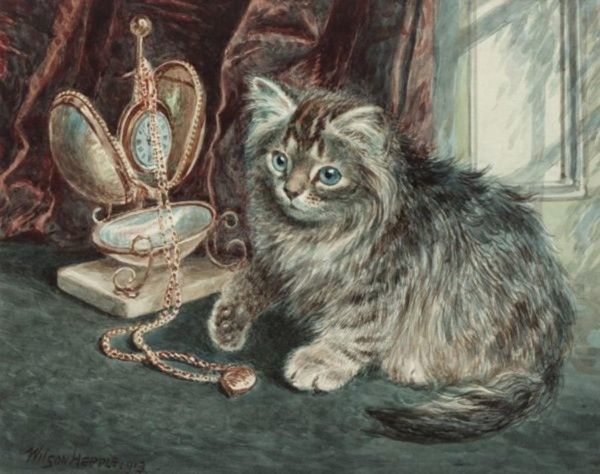 14-chats et chiens dans l'art classique