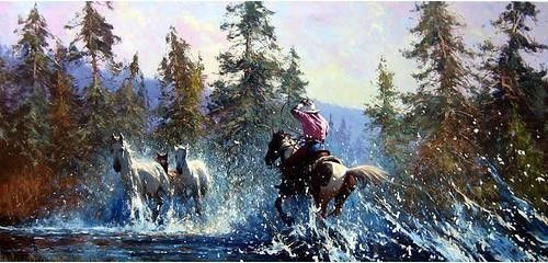 Beaux tableaux de Robert Hagan 