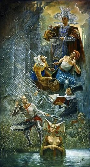 Art surrealiste de Michael Cheval