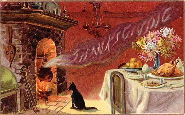 15- Cartes vintage A ( fêtes diverses) :Thanksgiving