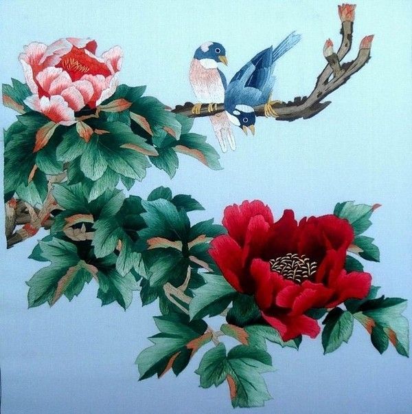 Art  asiatique  faune et flore  