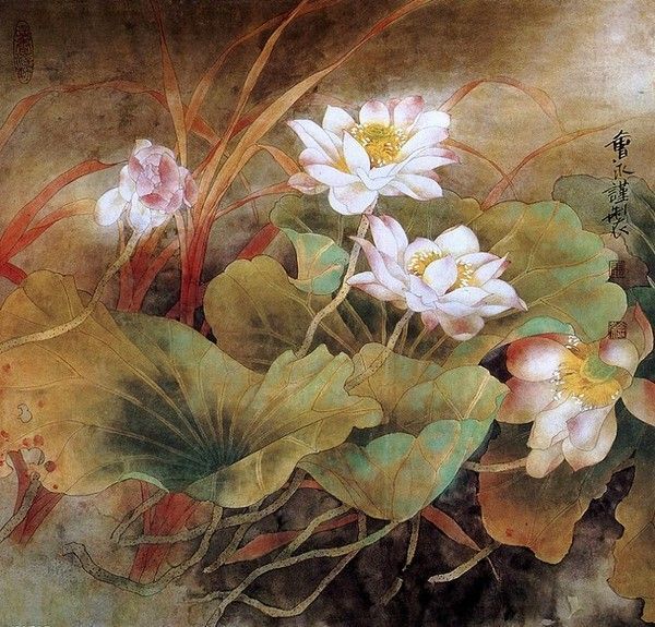 171-Art asiatique faune et flore 2