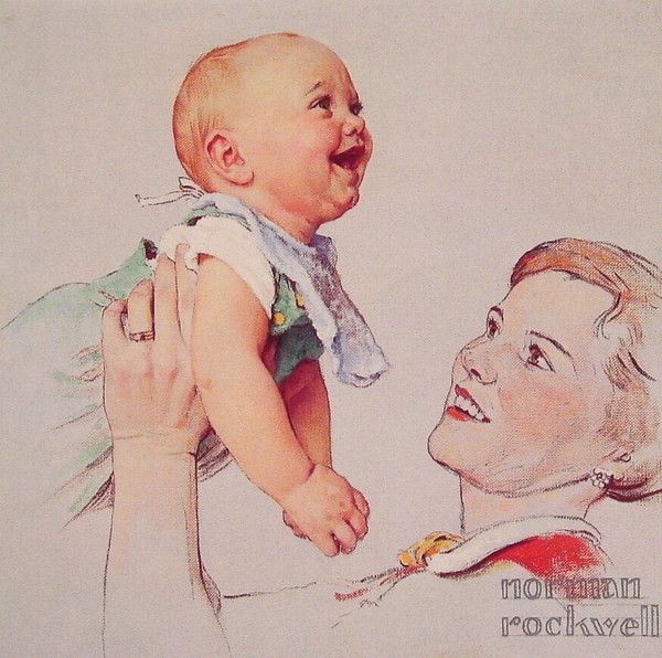 Illustrations vintage de N.Rockwell  