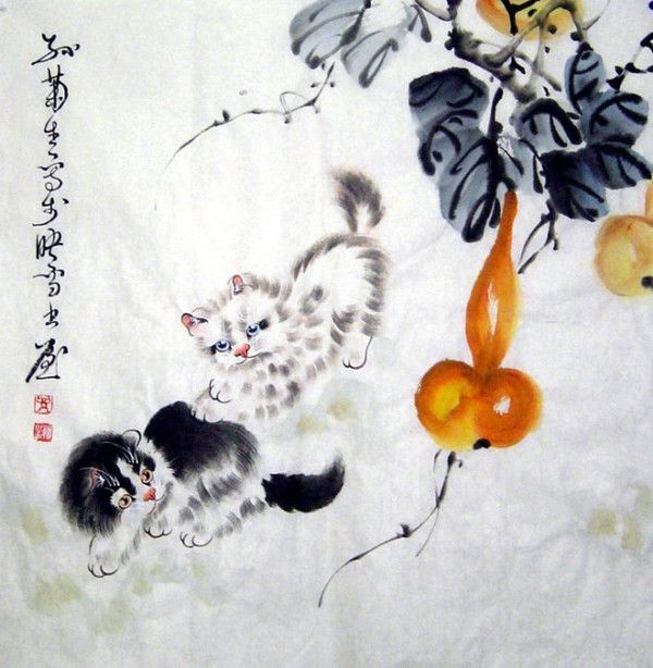 Art asiatique faune et flore  ( S.J)