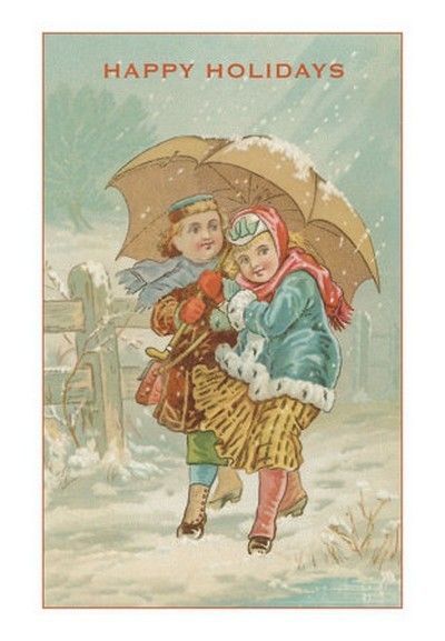 Hiver et Noel cartes postales et images anciennes