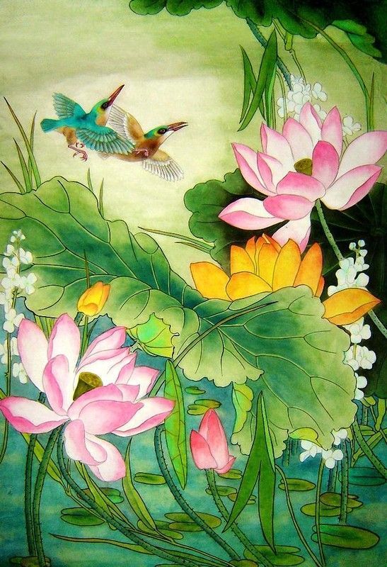 171-Art asiatique faune et flore 2