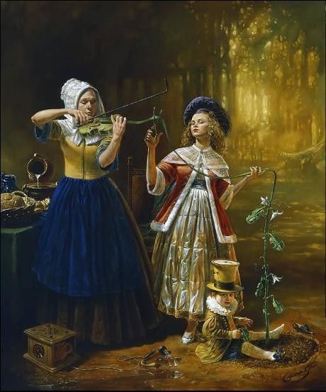 Art surrealiste de Michael Cheval