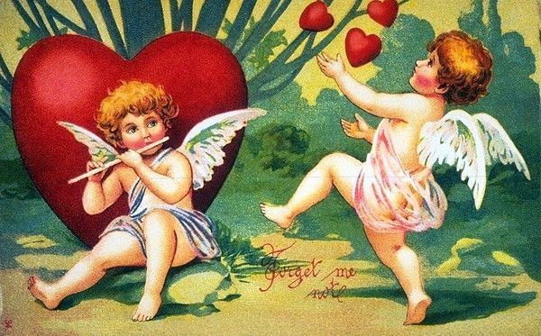 Illustrations vintage (  anges )