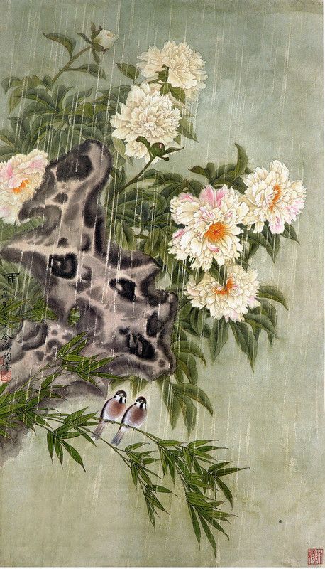 Art asiatique  faune & flore  ( serie 2  )