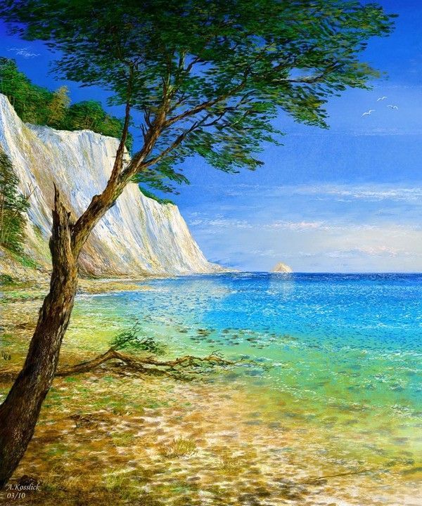 Paysages en peinture C    ( A.K)