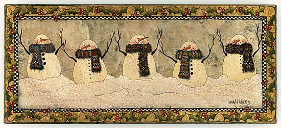 HIVER & NOEL country  & folk art serie  C