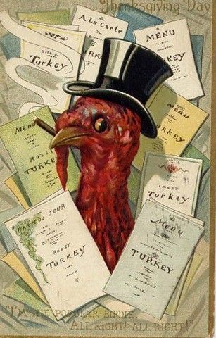 15- Cartes vintage A ( fêtes diverses) :Thanksgiving