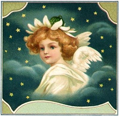 Illustrations vintages (  anges )