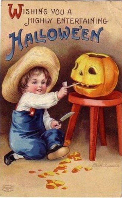 15-Halloween ( cartes vintage )