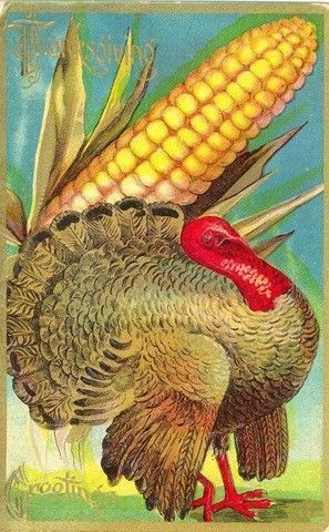 15- Cartes vintage A ( fêtes diverses) :Thanksgiving