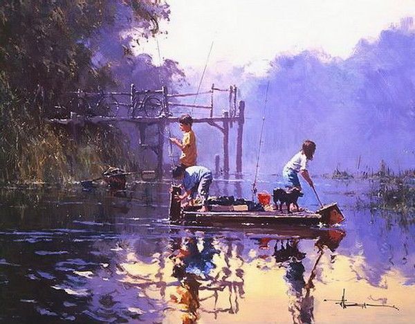 Beaux tableaux de Robert Hagan 