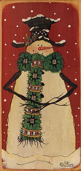 HIVER & NOEL country  & folk art serie  C