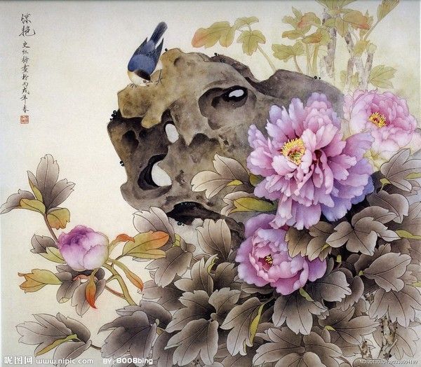 171-Art asiatique faune et flore 2