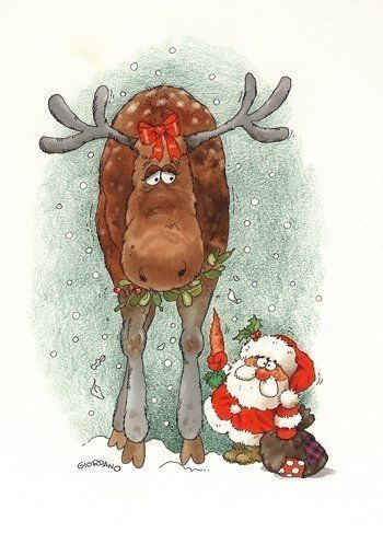 33-Hiver et Noel mignonnes illustrations d'hiver et de Noel