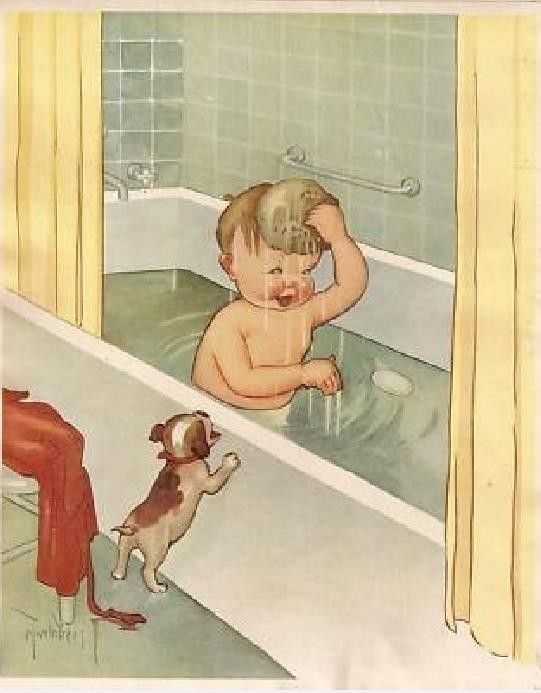 15-illustrations vintages enfants