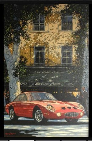 Auto & divers vehicules en peintures de Barry Rowe