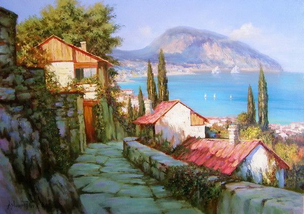 Paysages en peinture   C   (A.M) 