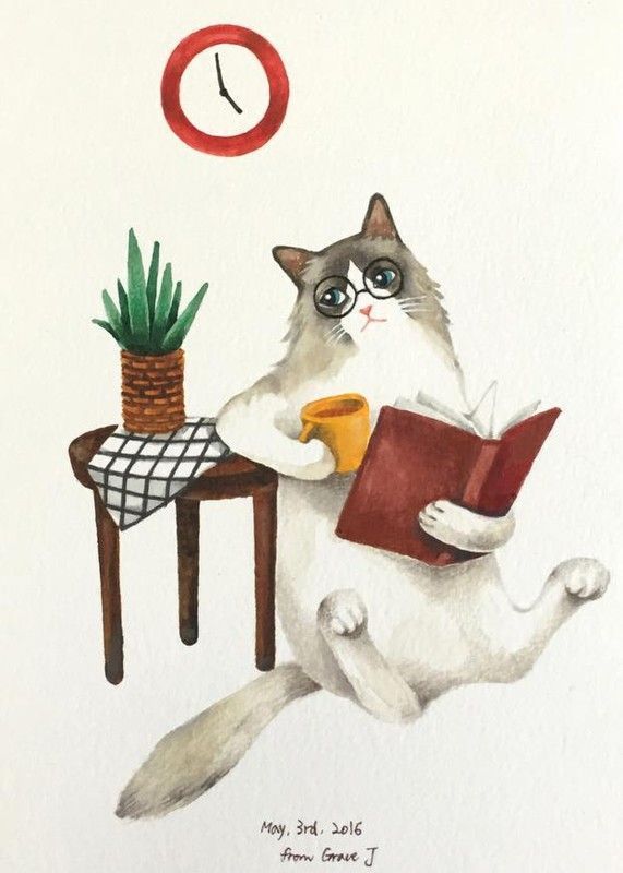 35-Illustrations artistes coreens avec animaux (G.J)