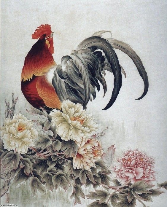 Art  asiatique  faune et flore  