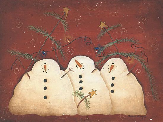 Hiver & Noel  country & folk art B