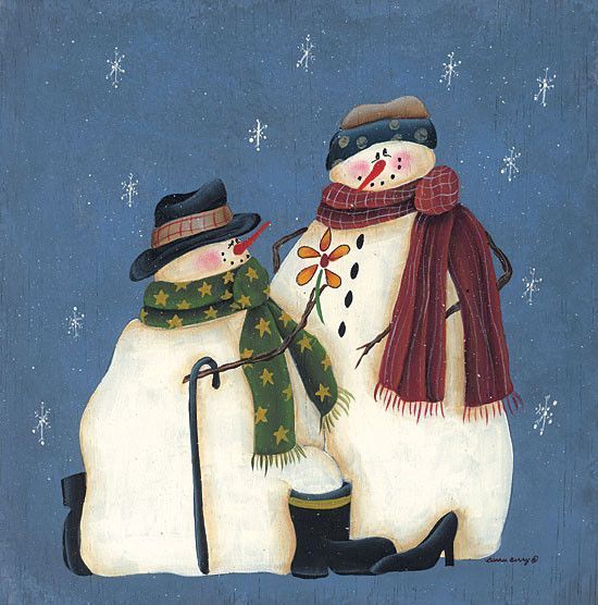 Hiver & Noel  country & folk art B