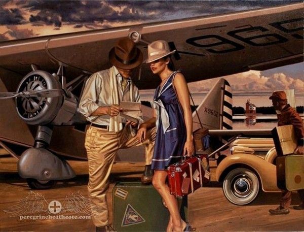 Beaux tableaux de Peregrine Heathcote