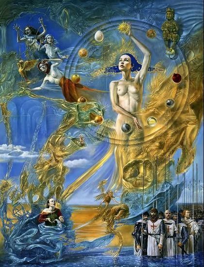 Art surrealiste de Michael Cheval