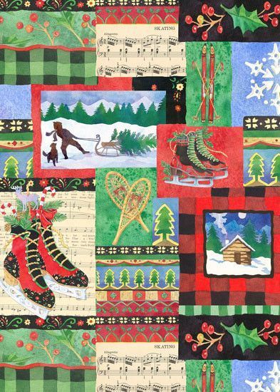 HIVER & NOEL Country & folk art  A