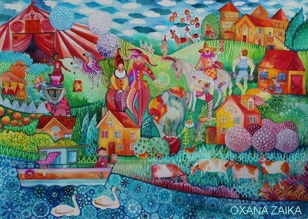 12-Beaux tableaux d Oxana Zaika 