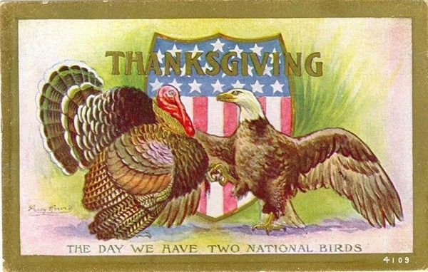 15- Cartes vintage A ( fêtes diverses) :Thanksgiving