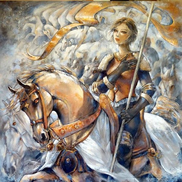 12-Beaux tableaux de Jeanne Saint Cheron