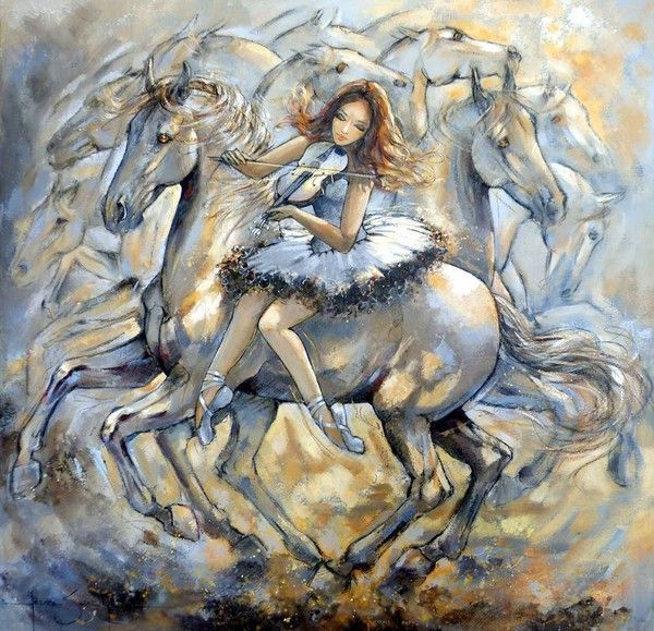 12-Beaux tableaux de Jeanne Saint Cheron