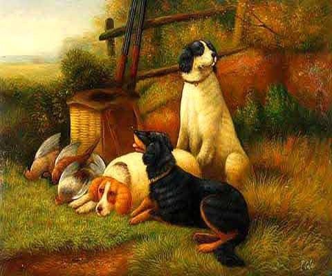 Art classique animaux et paysages  