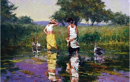 Beaux tableaux de Robert Hagan 